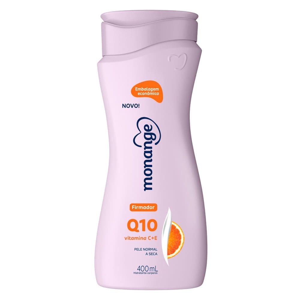 Creme Hidratante Monange Firmador Q10 Vitamina C e E Pele Normal a Seca 400ml