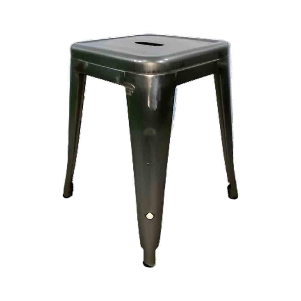 Banqueta Tolix Baixa - Natural Envernizada