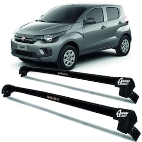 Rack Teto Aluminio Prime Fiat Mobi 4 Portas 16/ 25 PTO PR160