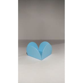 Kit C/2 Pct Forminha 4 Petalas Azul Frozen C/ 500 Un