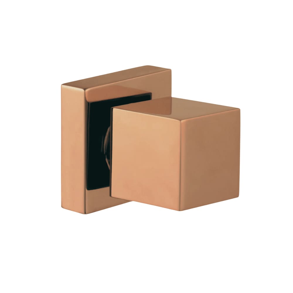 Acabamento Quadrado RoseGold Registro Base Deca PressãoGavet