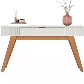 Aparador Para Sala Com Gaveta Riveira Off White