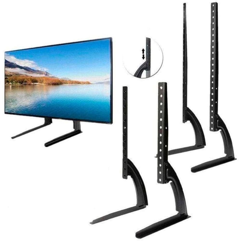 Suporte Base Mesa Universal Para Tv 36” A 75” Até 50kg