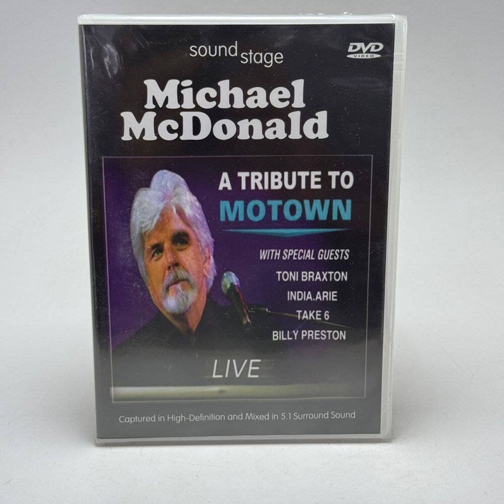 Dvd Michael Mc Donald - A Tribute To Motown