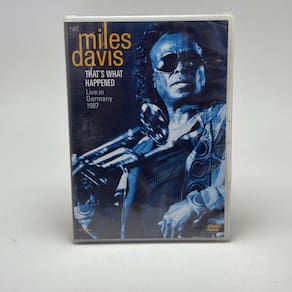Dvd Miles Davis - That`s What Happened Live In Germany