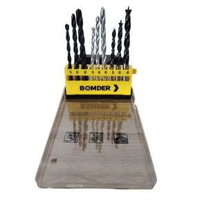 Kit de Brocas com 9 peças BOM-5001 - Bomder