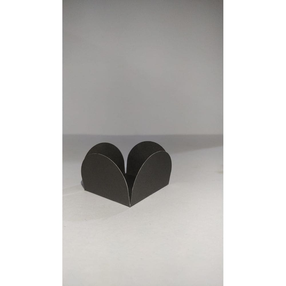 Kit C/2 Pct Forminha M2 4 Petalas Preto (3,5X3,5) C/10X50 Un.