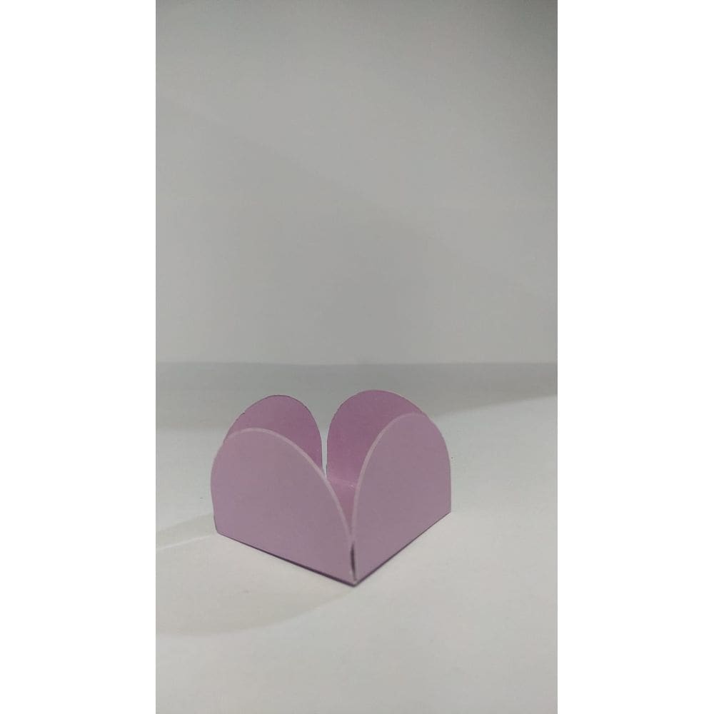 Kit C/2 Pct Forminha M2 4 Petalas Lilás (3,5X3,5) C/500 Un.