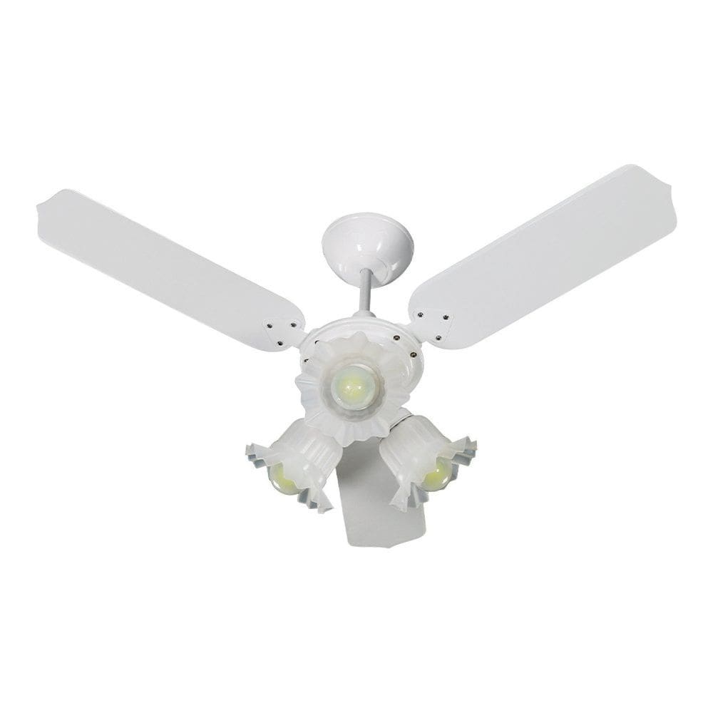 Ventilador Paris 3p C.l.m. At Br - 127v Branco