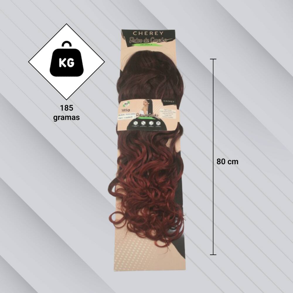 Cabelo Bio Orgânica Podo Wave Rabo de Cavalo 185g