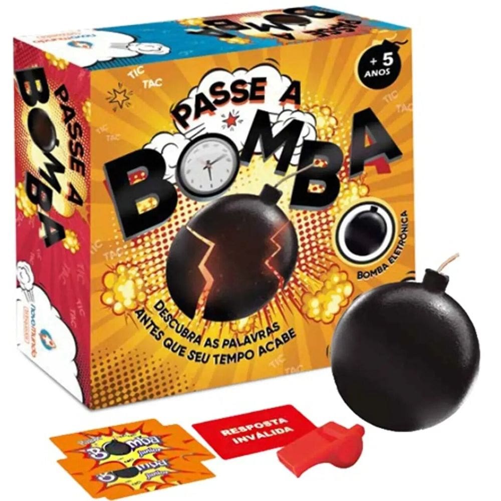 Jogo Infantil Passe a Bomba Algazarra Brinquedos