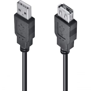 Cabo Usb A Macho X Usb A Fêmea 2.0 - 3M Extensor - Uamaf-3 -