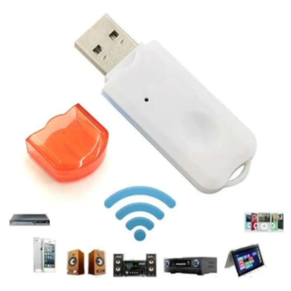 Cabo Adaptador Bluetooth Usb Para Carro E Som Bom