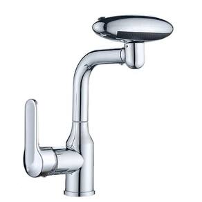 Torneira Monocomando Cozinha Rotaçao 360 Graus Quatro Jatos Agua Quente Fria Misturados Mesa Bancada Banheiro Area Externa Luxo Moderno Multiuso