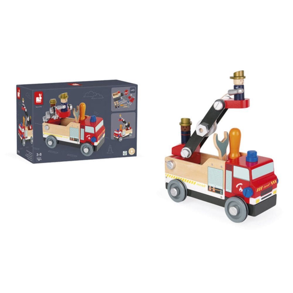 Caminhão de Bombeiros Brico Kids - Janod