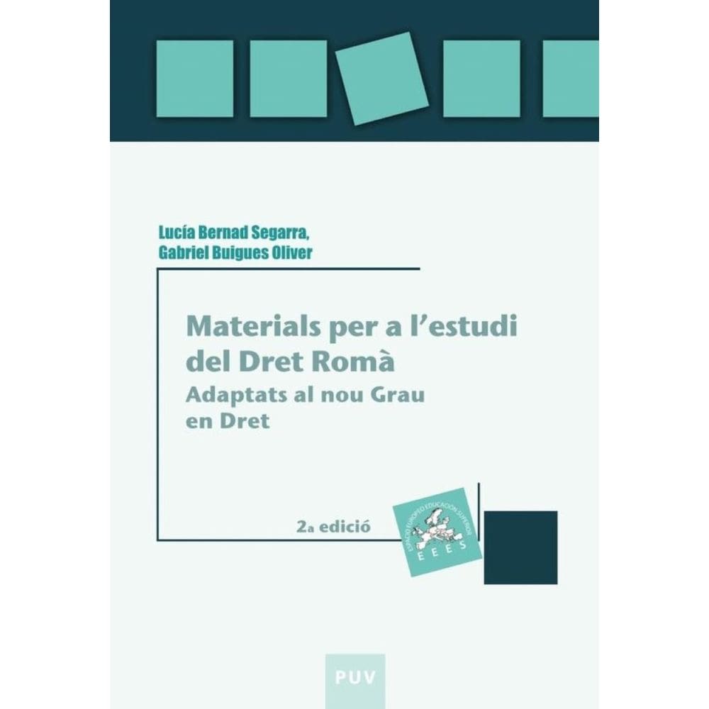 Materials per a l``estudi del Dret Romà, 2a ed. - Catalão