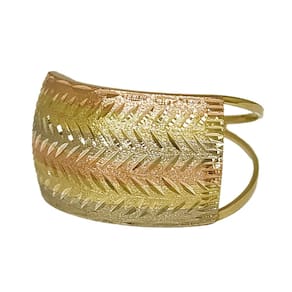 Anel Em Ouro 10k 416 Chapa 6 Cores Alto