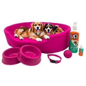 Kit Pet Grande Cama Europa Educador Xixi Sim/Não Cães 500ml