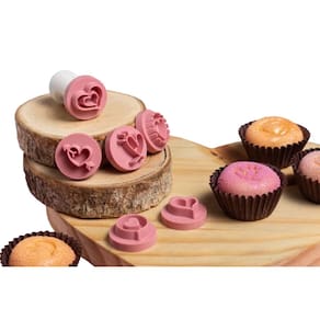CARIMBO CORAÇÕES PARA BRIGADEIRO DOCINHOS GOURMET 2cm BlueStar Lançamento Dia Mães / Namorados