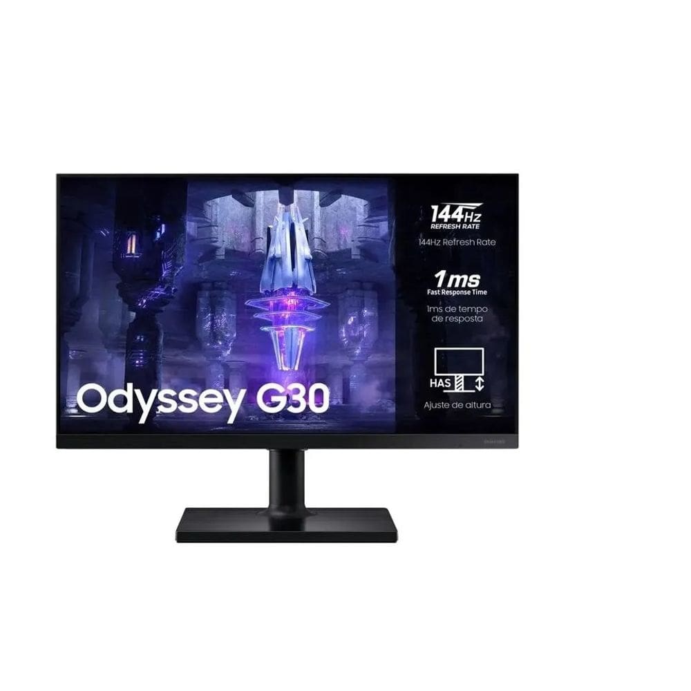 Monitor Samsung Gamer G30 24P Odyssey 144Hz 1Ms Fhd Ajuste