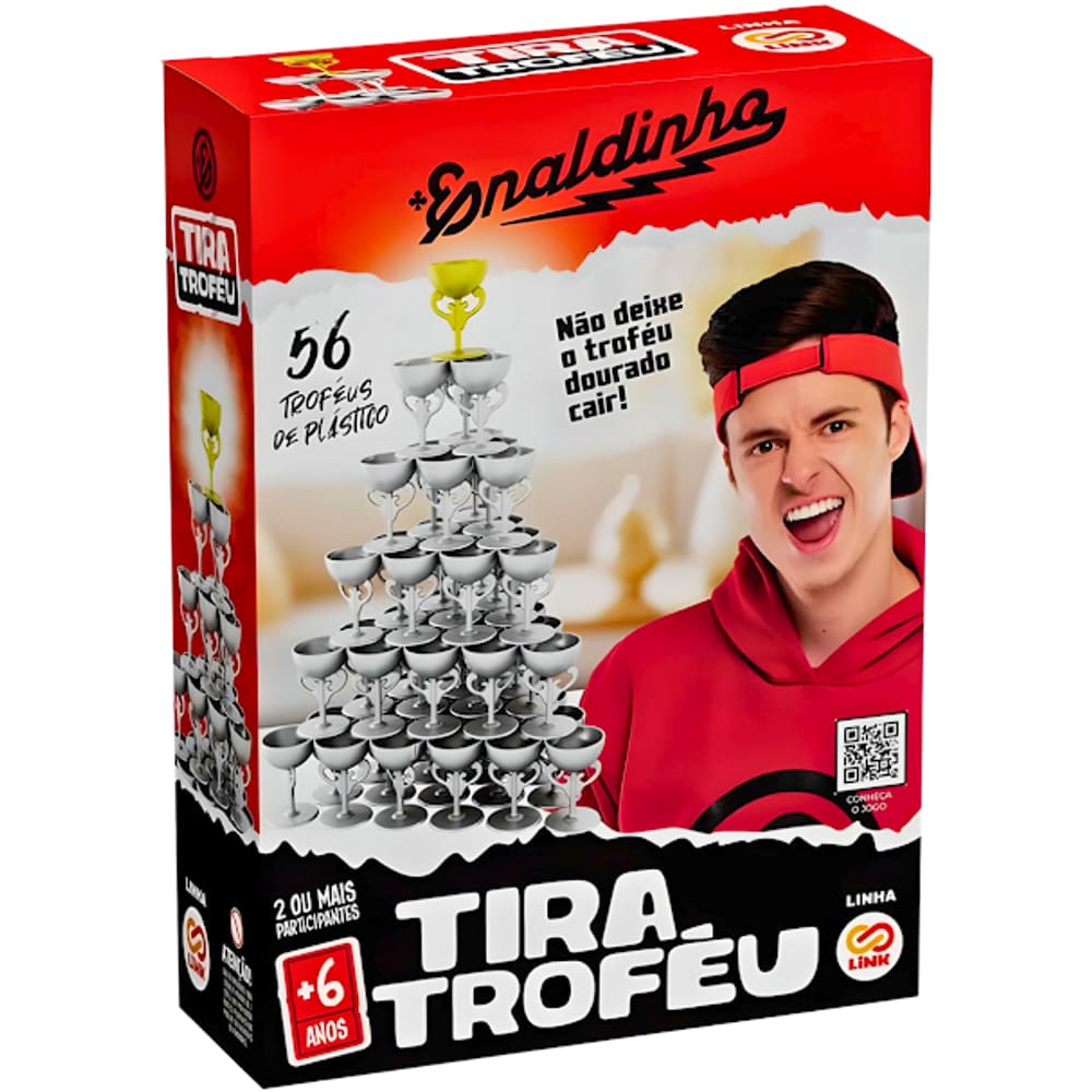 Jogo De Tabuleiro Tira-Troféu Enaldinho Grow