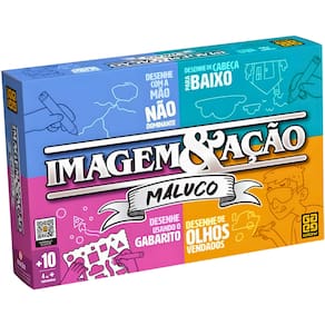 Jogo De Mesa Imagem & Ação Maluco Tabuleiro Grow