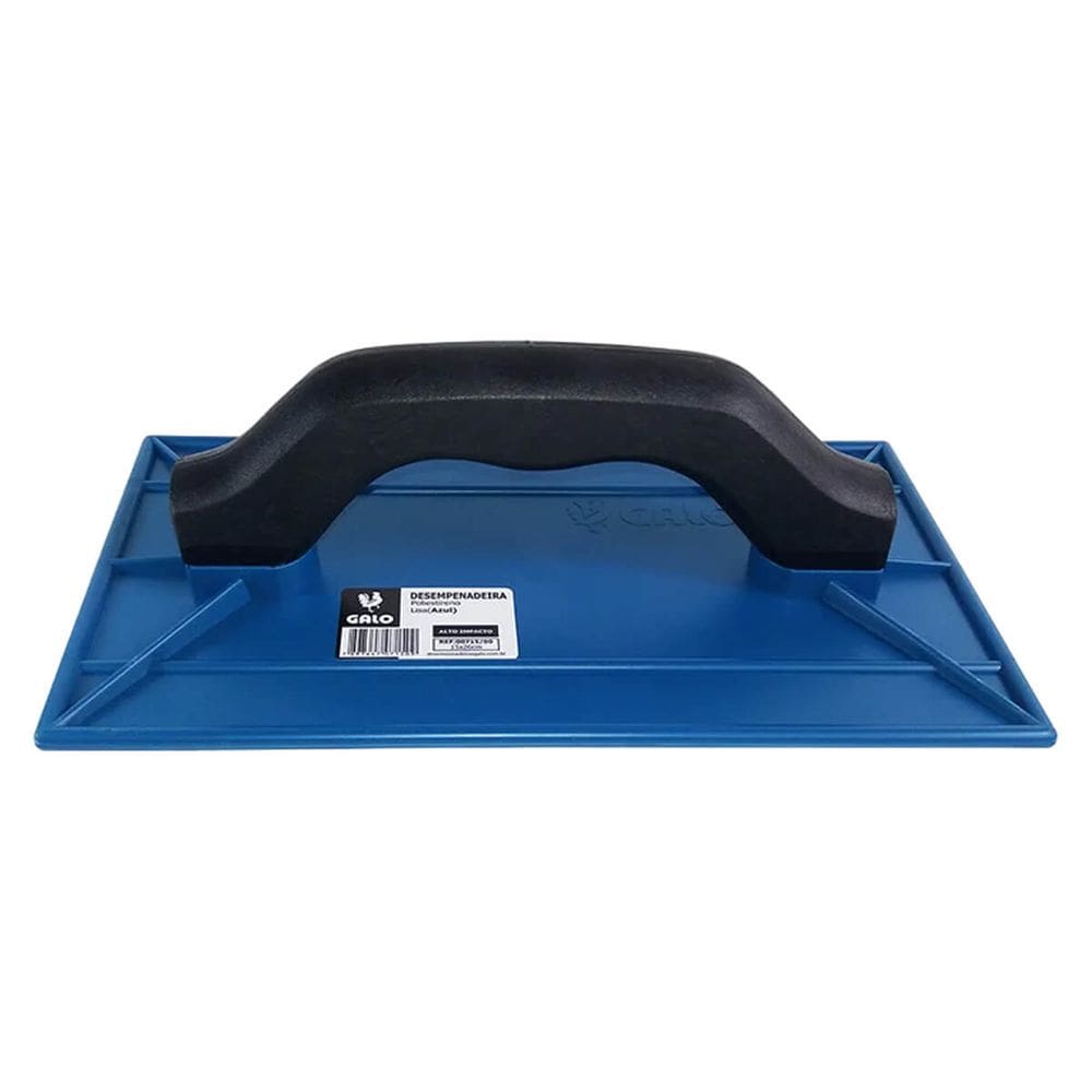 Desempenadeira Poliestireno Lisa Azul 15x26cm Galo