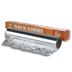 Kit C/3 Rolos De Folha De Aluminio (45X65 M.) . (Mello)