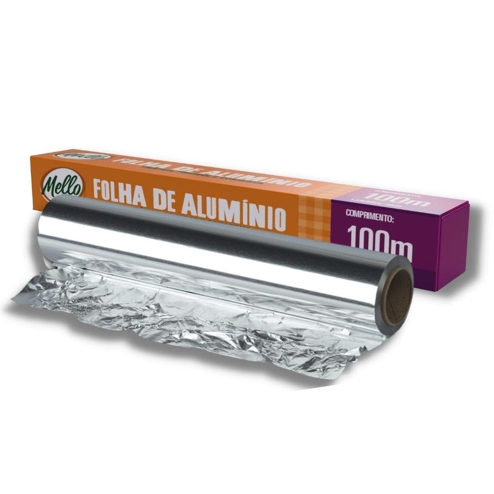 Kit C/3 Rolo De Folha De Aluminio (30X100 M.) . (Mello)