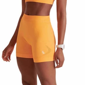 Short Legging Feminino Lupo Attack Sport - Amarelo