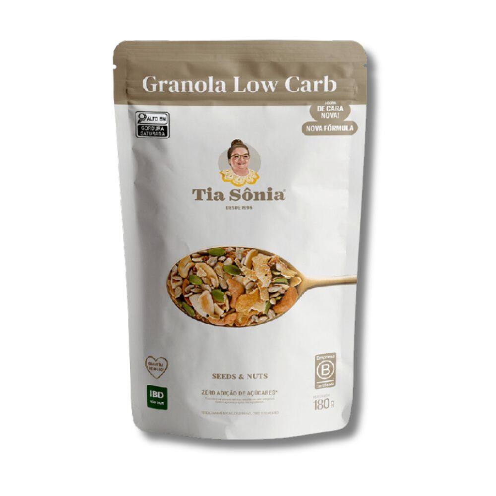 Granola Low Carb Tia Sônia 180g