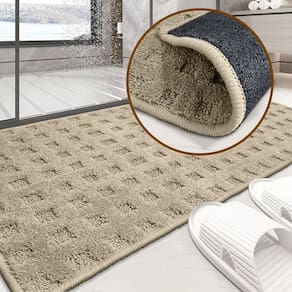 2 Tapete Banheiro Antiderrapante Grande Soft Re03 Js 50X100
