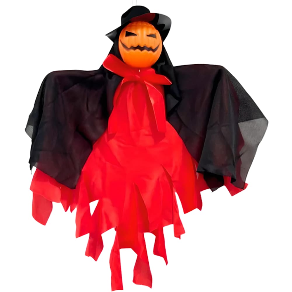 Cabeça de Abobora Enfeite De Halloween Para Pendurar Decorar