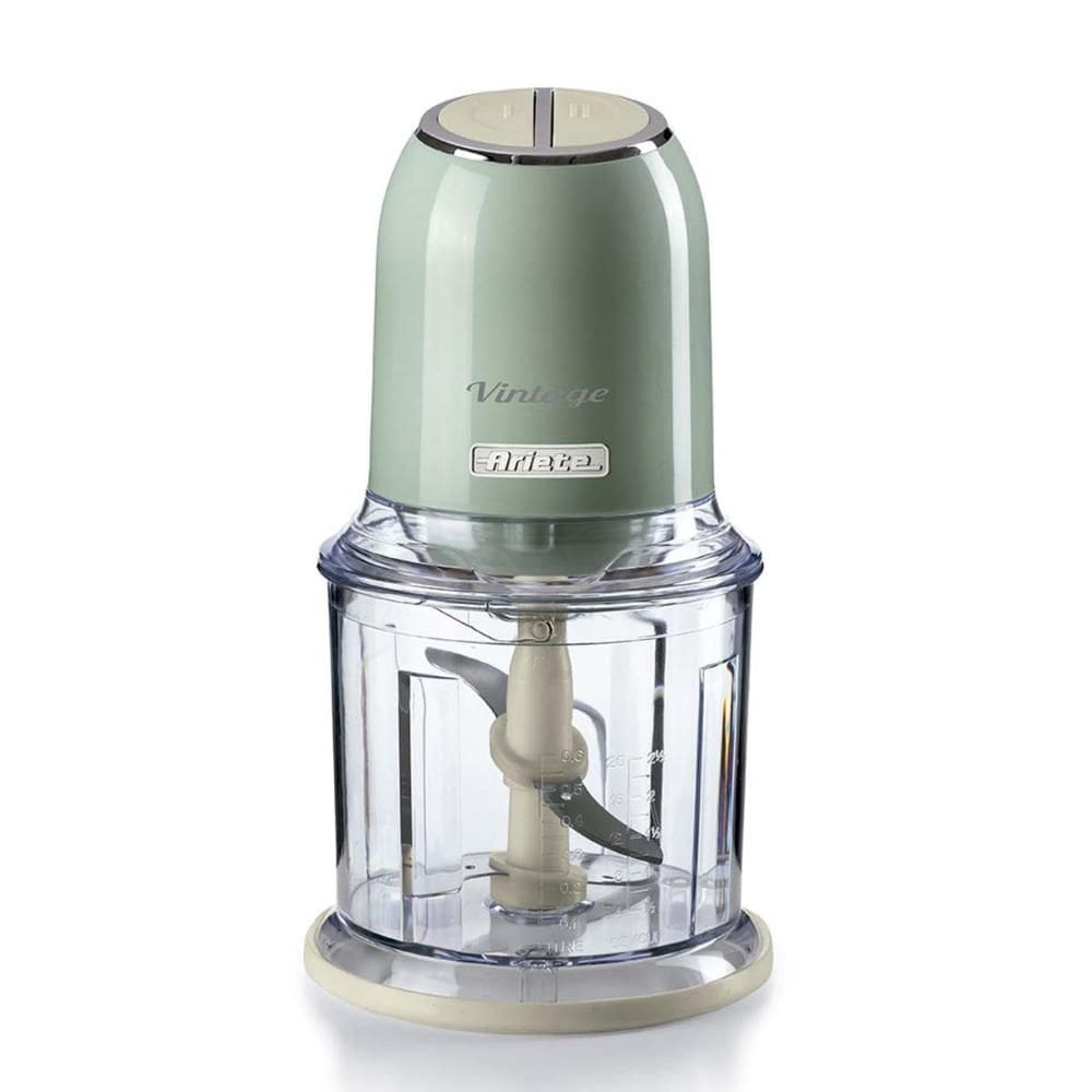 Triturador de Alimentos Ariete 438 Vintage Verde 2 Velocidades 400W 110v