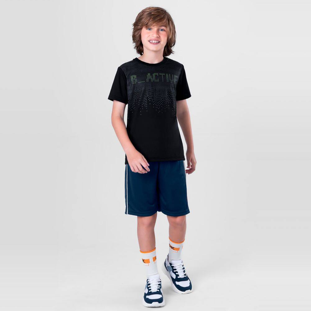Camiseta infantil menino Active Brandili
