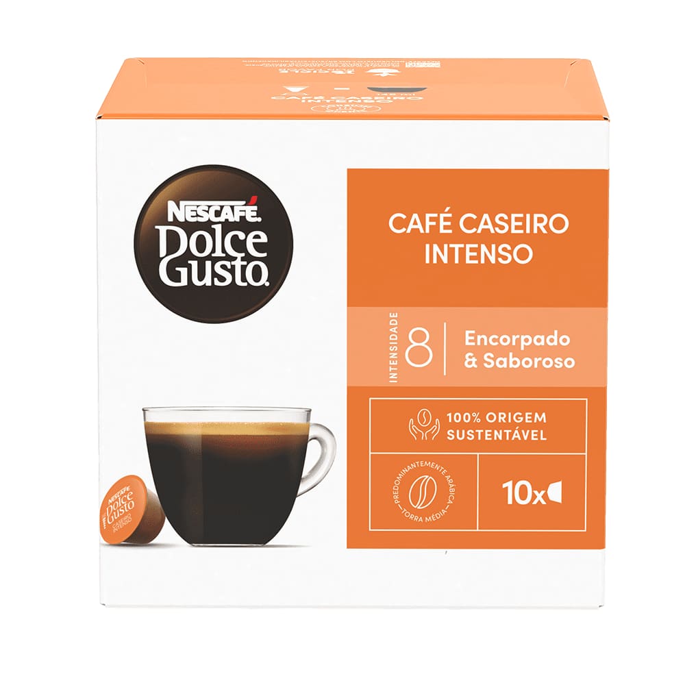 NESCAFÉ DOLCE GUSTO Caseiro Intenso 10 cápsulas