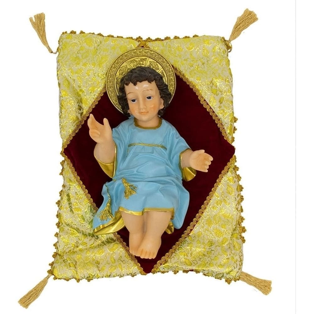 Imagem Menino Jesus Grande Solto Almofada Natal - 35cm