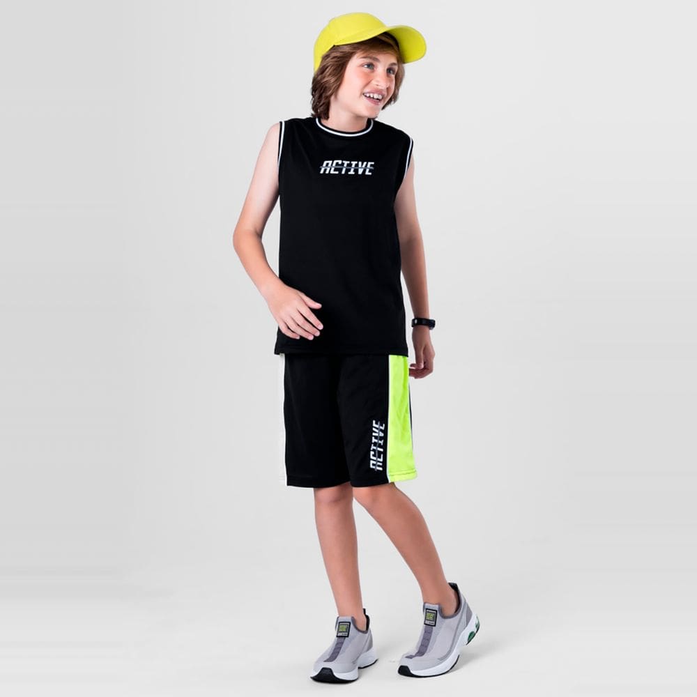 Bermuda infantil menino Active Brandili