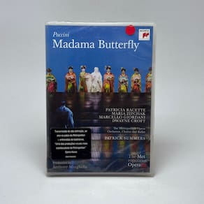 Dvd Madama Butterfly Giacomo Puccini The Metropolitan