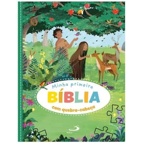 Minha Primeira Bíblia Com Quebra-Cabeça