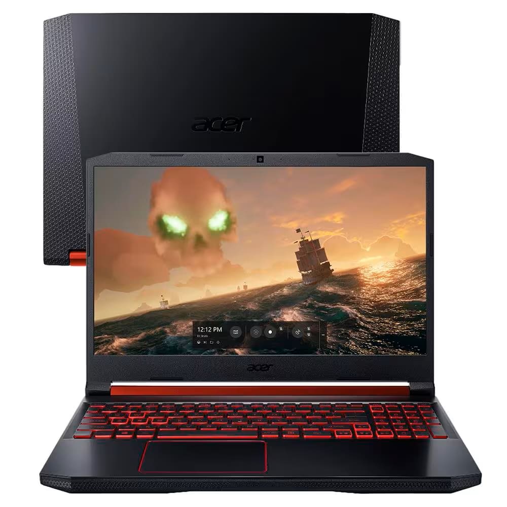 REEMBALADO: Notebook Gamer Acer NVIDIA GeForce GTX 1650 Core i5-9300H 8GB 1TB 128GB