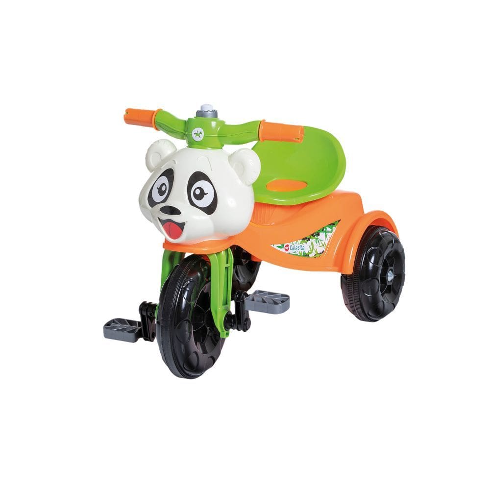 Triciclo Infantil Panda Com Buzina - Calesita