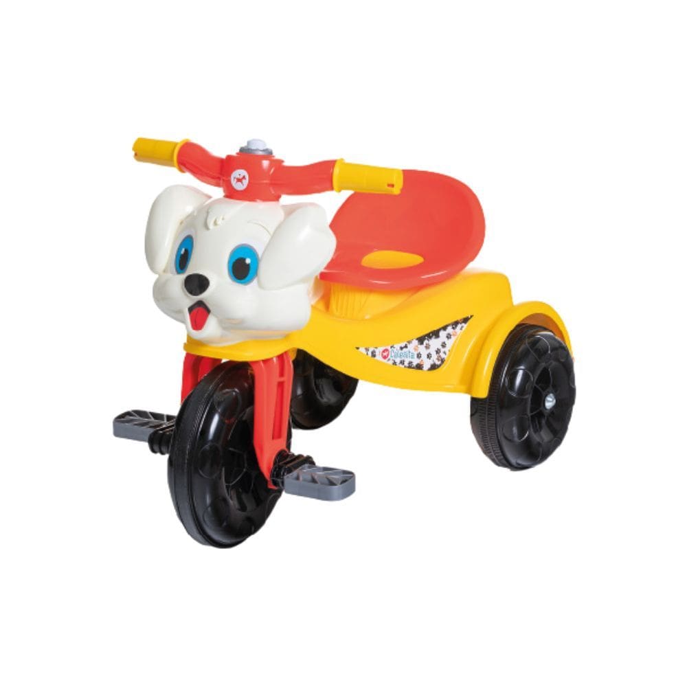 Triciclo Infantil Cachorro Com Pedal - Calesita