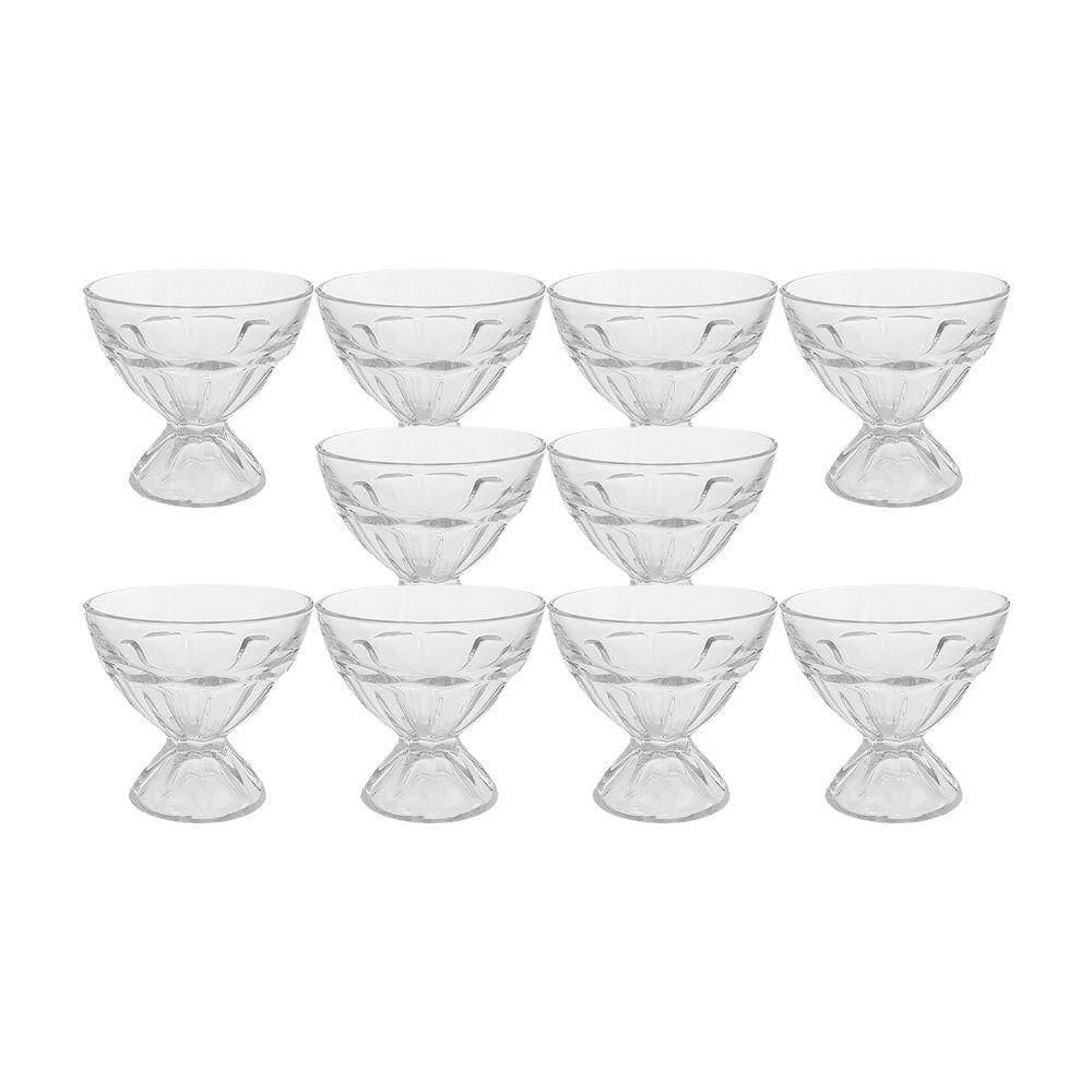 Kit 10 Taças De Sorvete Casablanca Em Casa Tem 100ml