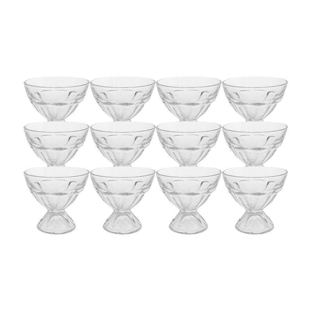 Kit 12 Taças De Sorvete Casablanca Em Casa Tem 100ml