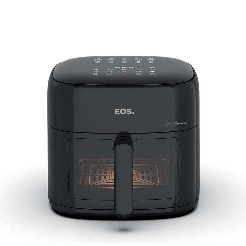 Fritadeira Air Fryer EOS 8,2 Litros Chef Gourmet Digital Compacta All Black EAF80P 220V