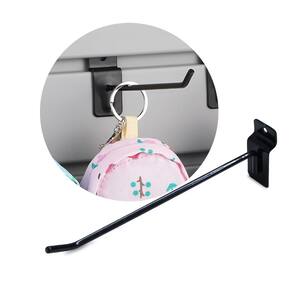 Gancho Painel Canaletado 25cm com 100 Unidades Expositor Capinha Celular Ferramentas Loja Comércio