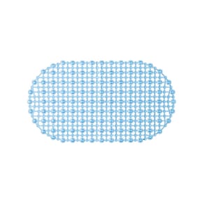 Tapete Para Box Cristal Oval Antiderrapante