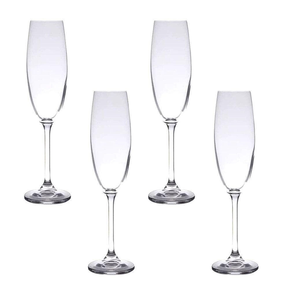 Jogo 4 Taças Cristal Para Champagne Gastro-colibri 220ml