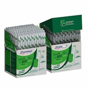 Canudo Bio Comum Sache 5mm 19,5cmc/500